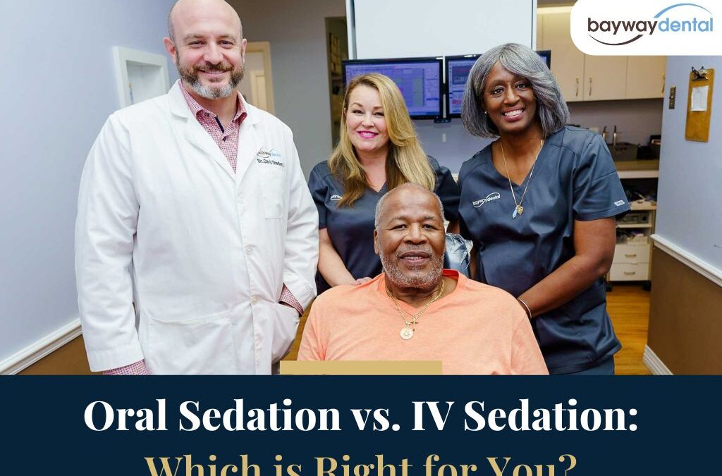 Oral Sedation vs. IV Sedation: Which is Right for You?